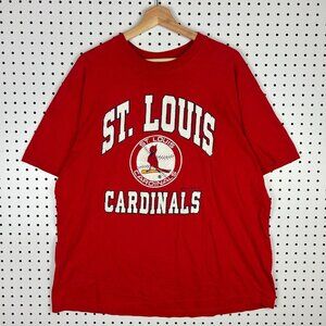 St Louis Cardinals Vintage 90s T Shirt Sz‎ XL MLB Graphic Red 1994 Bike USA Made